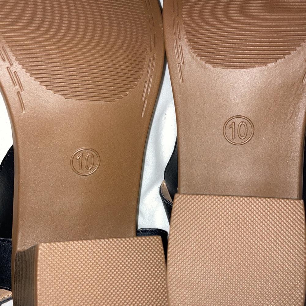 Merona Chunky Heel Shoes with straps at ankle - Picture 7 of 13